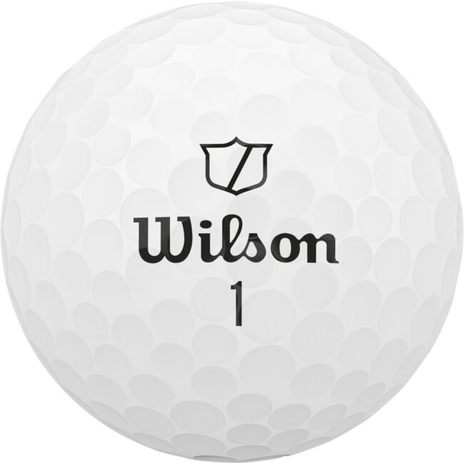 Wilson Duo Soft golfbal wit