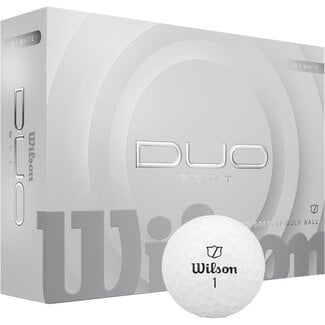 Wilson Golf Wilson Duo Soft golfbal wit