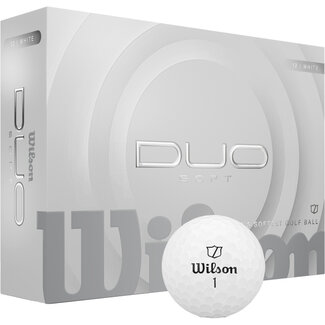 Wilson Wilson Duo Soft golfbal wit