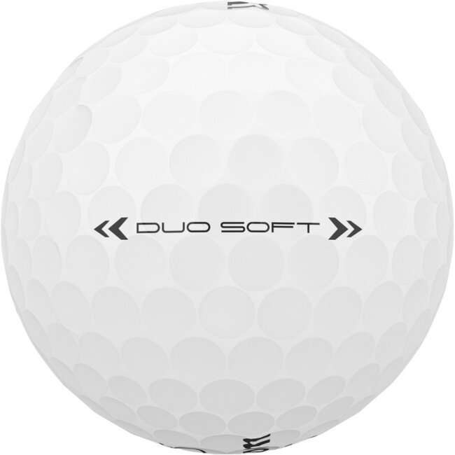 Wilson Duo Soft golfbal wit