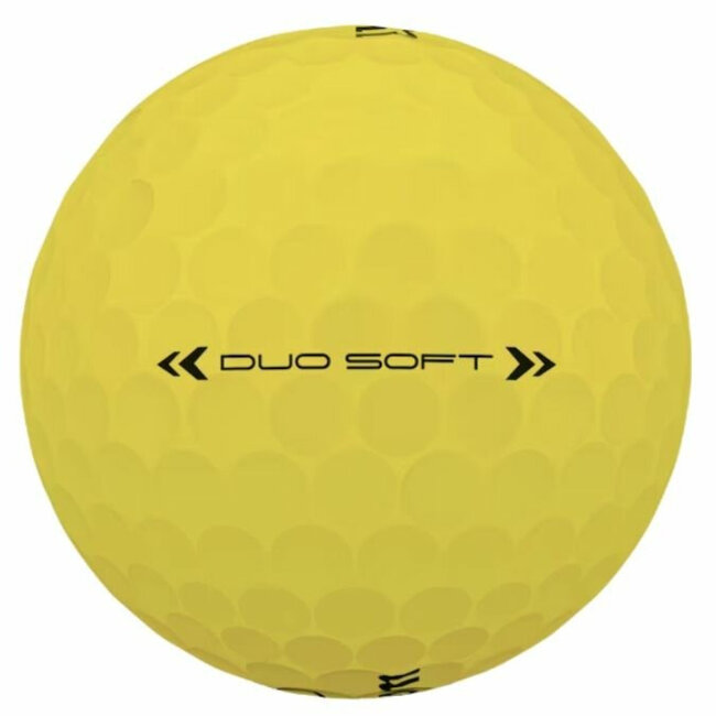 Wilson Duo Soft golfbal geel