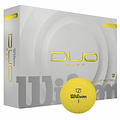 Wilson Duo Soft golfbal geel