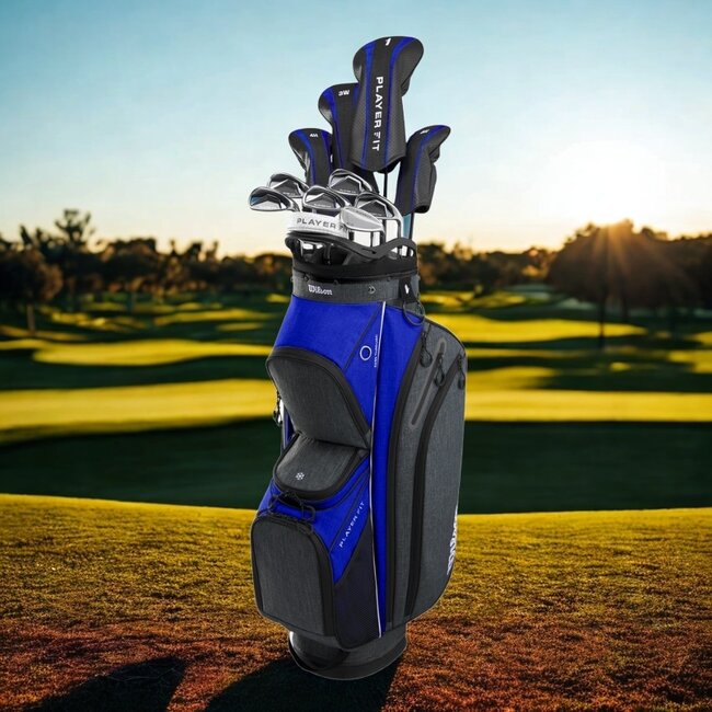 Black Friday deal: Wilson Player Fit Graphite Cart bag rechts