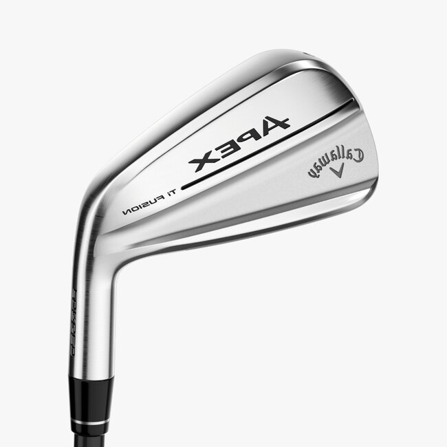Callaway Apex TI Fusion staal ijzerset linkshandig