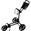 Fastfold Compact+ 3 wheel trolley zwart