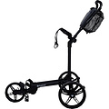 Fastfold Compact+ 3 wheel trolley zwart