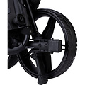 Fastfold Compact+ 3 wheel trolley zwart