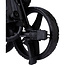 Fastfold Compact+ 3 wheel trolley zwart
