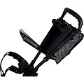 Fastfold Compact+ 3 wheel trolley zwart