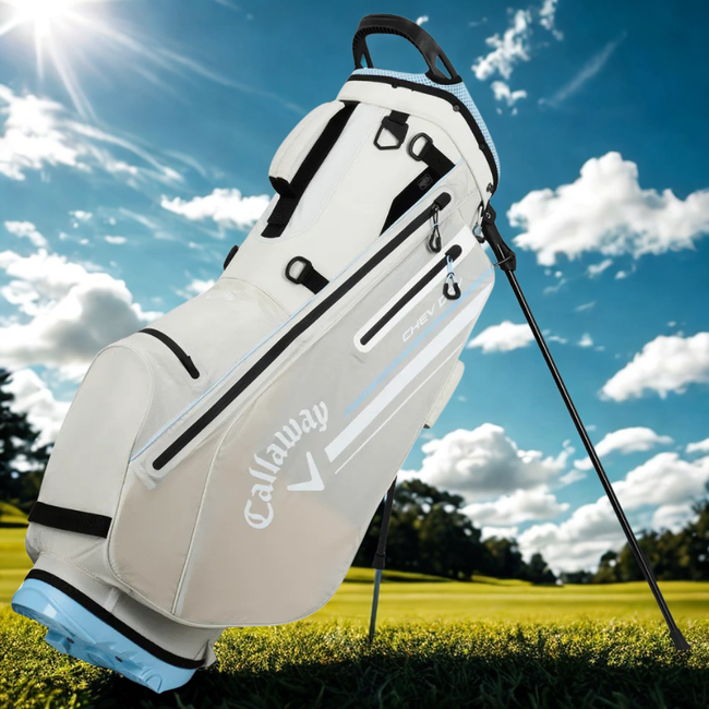 Callaway Stand Bag Chev Dry zilver glacier