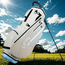 Callaway Stand Bag Chev Dry zilver glacier