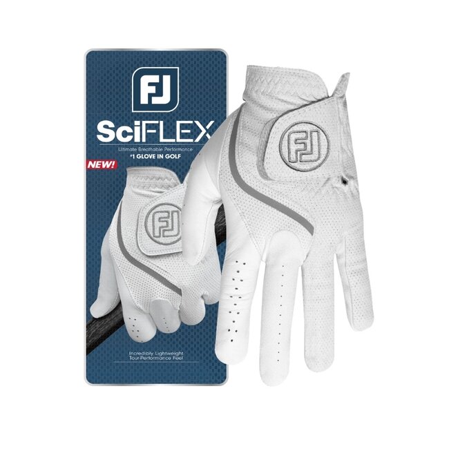 Black Friday Deal: Footjoy linkshandige golfhandschoen SciFlEX wit