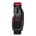 Big Max Dri lite Hybrid Tour 2 Standbag zwart charcoal rood