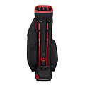 Big Max Dri lite Hybrid Tour 2 Standbag zwart charcoal rood