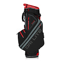 Big Max Dri lite Hybrid Tour 2 Standbag zwart charcoal rood