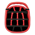 Big Max Dri lite Hybrid Tour 2 Standbag zwart charcoal rood