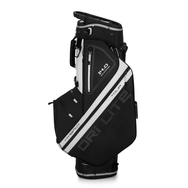 Big Max Dri Lite Hybrid Tour 2 Standbag zwart wit