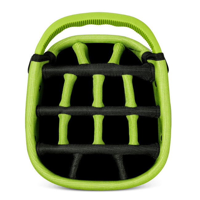 Big Max Dri Lite Hybrid Tour 2 Stand Bag Navy lime