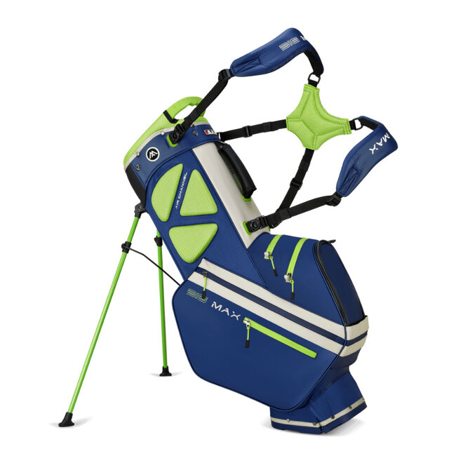 Big Max Drilite Hybrid Tour 2 Stand Bag Navy lime