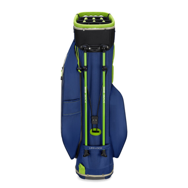 Big Max Dri Lite Hybrid Tour 2 Stand Bag Navy lime