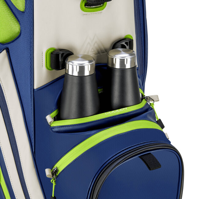 Big Max Dri Lite Hybrid Tour 2 Standbag Navy lime