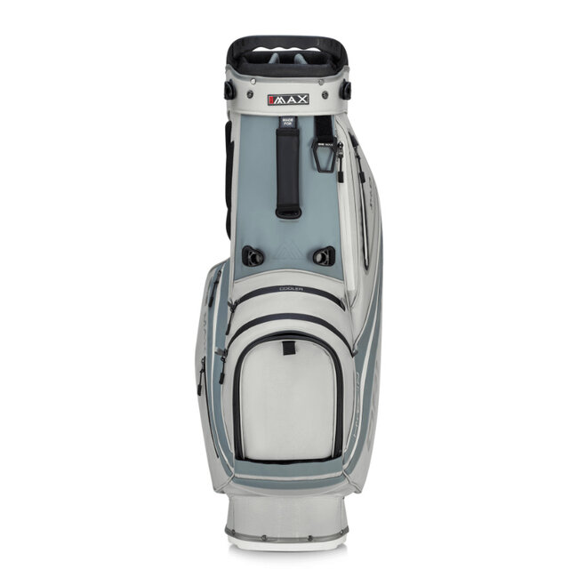 Big Max Dri Lite Hybrid Tour 2 Stand Bag zilver grijs
