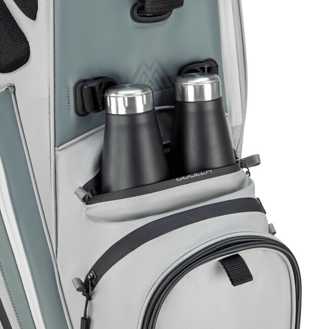 Big Max Dri Lite Hybrid Tour 2 Stand Bag zilver grijs