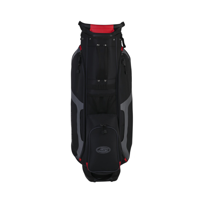 Skymax Cartbag 9,5 Inch zwart rood grijs