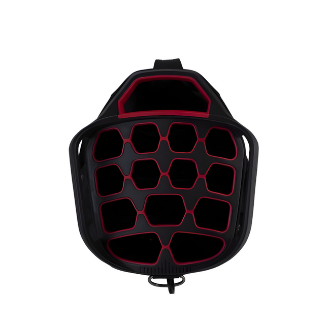 Skymax Cartbag 9,5 Inch zwart rood grijs