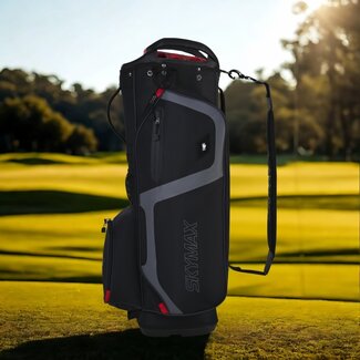 Skymax Golf Skymax Cartbag 9,5 Inch Zwart rood