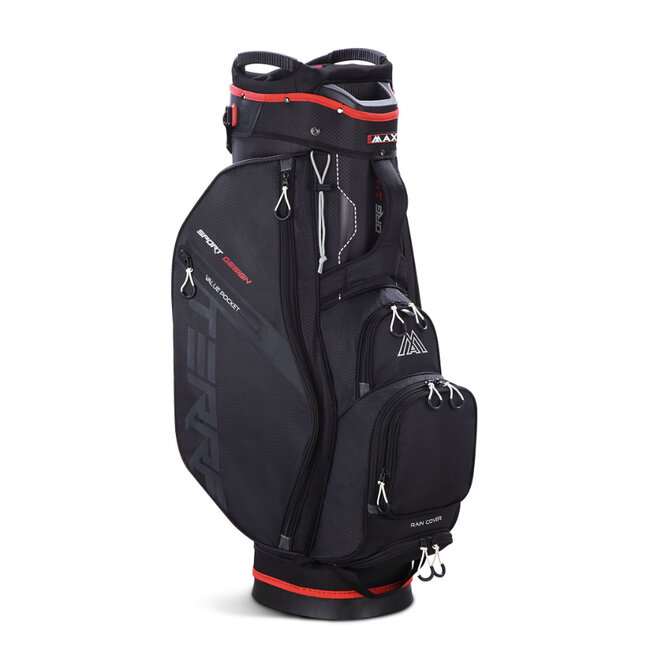 Big Max Dri Lite Terra Sport Cart Bag zwart rood