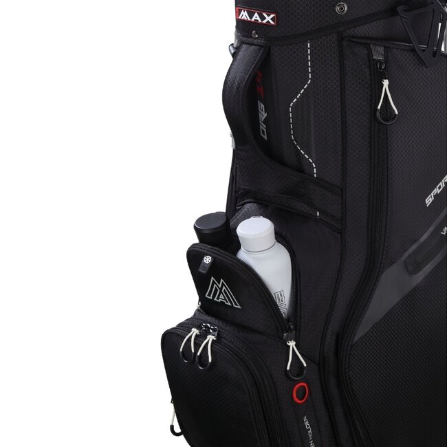 Big Max Dri Lite Terra Sport Cart Bag zwart rood