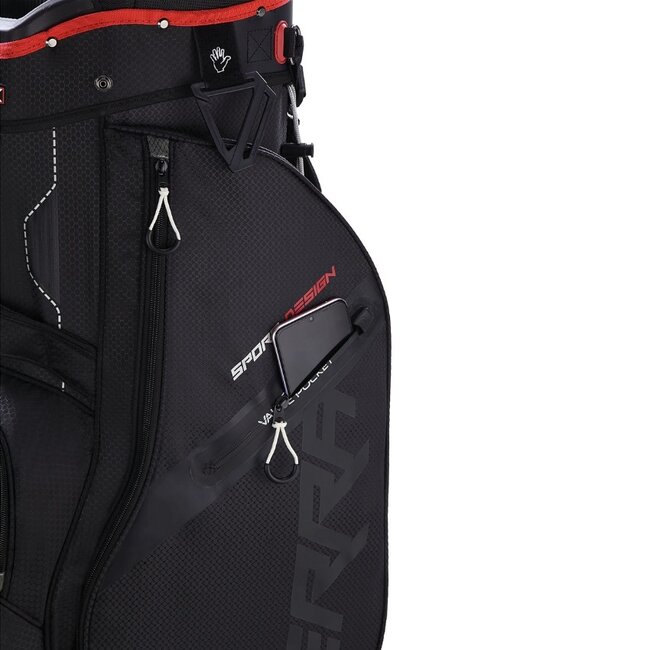 Big Max Dri Lite Terra Sport Cart Bag zwart rood