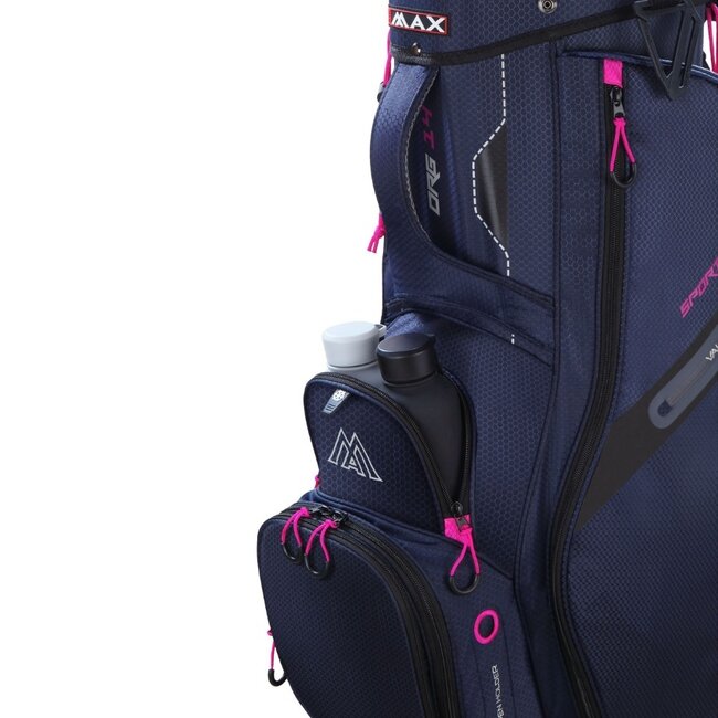 Big Max Dri Lite Terra Sport Cart Bag blauw fuchsia