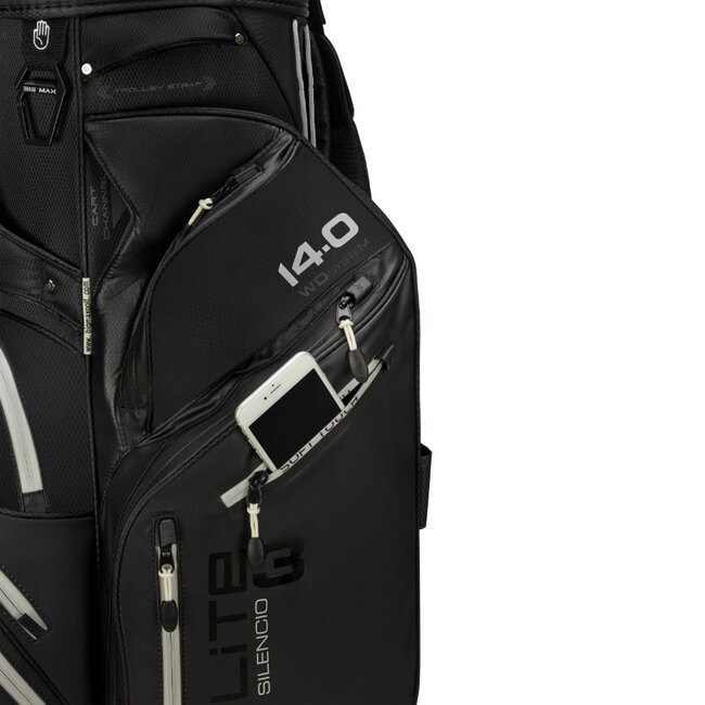 Big Max Aqua Silencio 3 Cart Bag Black