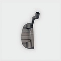 1812 Golf Argento Semi-Mallet putter zwart rechts