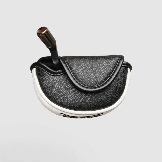 1812 Golf Argento Semi-Mallet putter zwart rechts