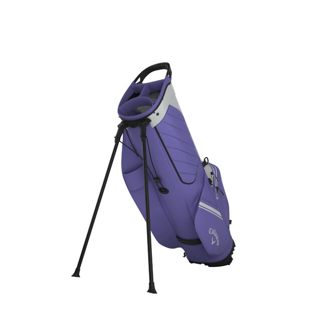 Callaway Chase Dry Stand Bag zilver paars