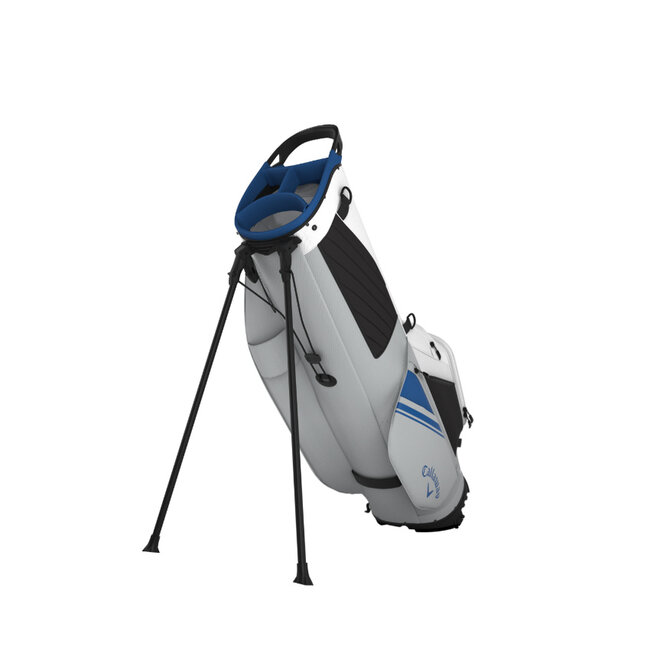 Callaway Chase Stand Bag wit zilver royal navy