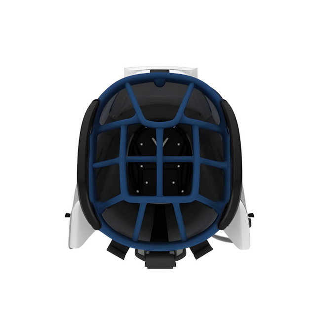 Callaway Chase 14 DRY Cart Bag wit zilver royal blue