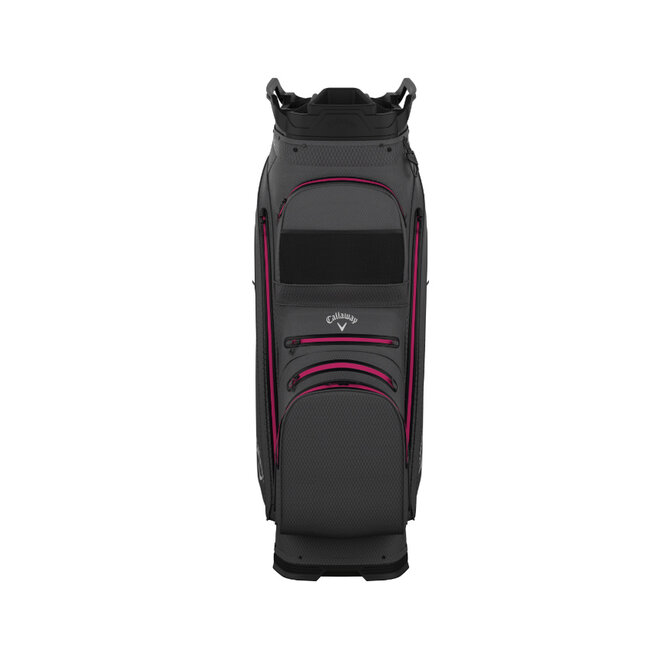 Callaway Cart Bag ORG 14 HD charcoal roze zwart