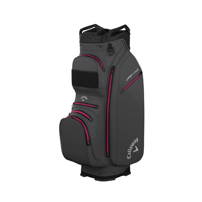 Callaway Cart Bag ORG 14 HD charcoal roze zwart
