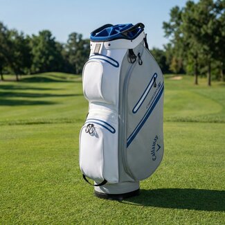 Callaway Callaway Chase 14 DRY Cart Bag wit zilver