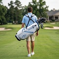 Callaway Stand Bag Chase Dry wit zilver royal blauw