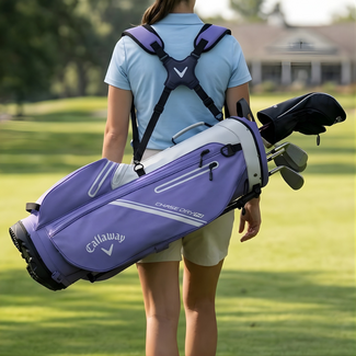 Callaway Callaway Chase Dry Stand Bag zilver paars