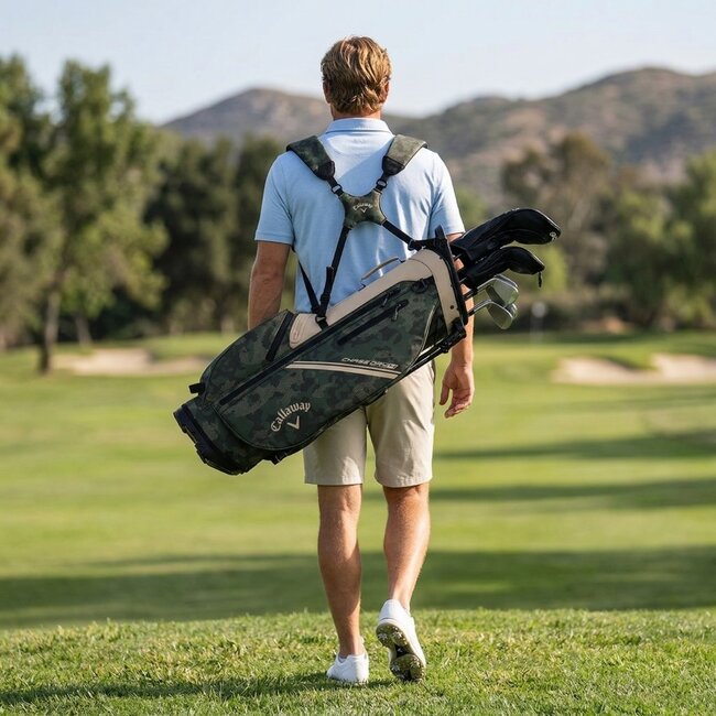 Callaway Chase Stand Bag Tan Green camo