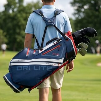 Big Max Golf Big Max Dri Lite Hybrid Tour 2 Stand Bag navy