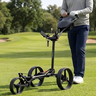 Big Max Golf Big Max Blade Trio 3 Wheel Trolley zwart