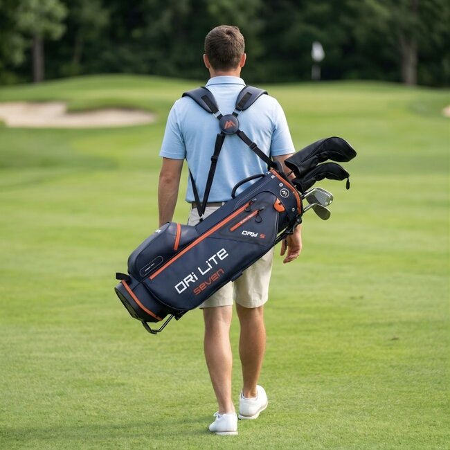 Big Max Dri Lite Seven G Stand Bag Blauw Oranje