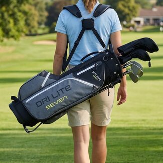 Big Max Golf Big Max Dri Lite Seven G Stand Bag zilver